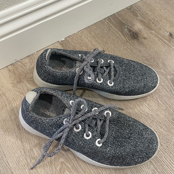 Allbirds Women’s Merino Wool Runner Size 9 Natural Grey - Picture 7 of 14